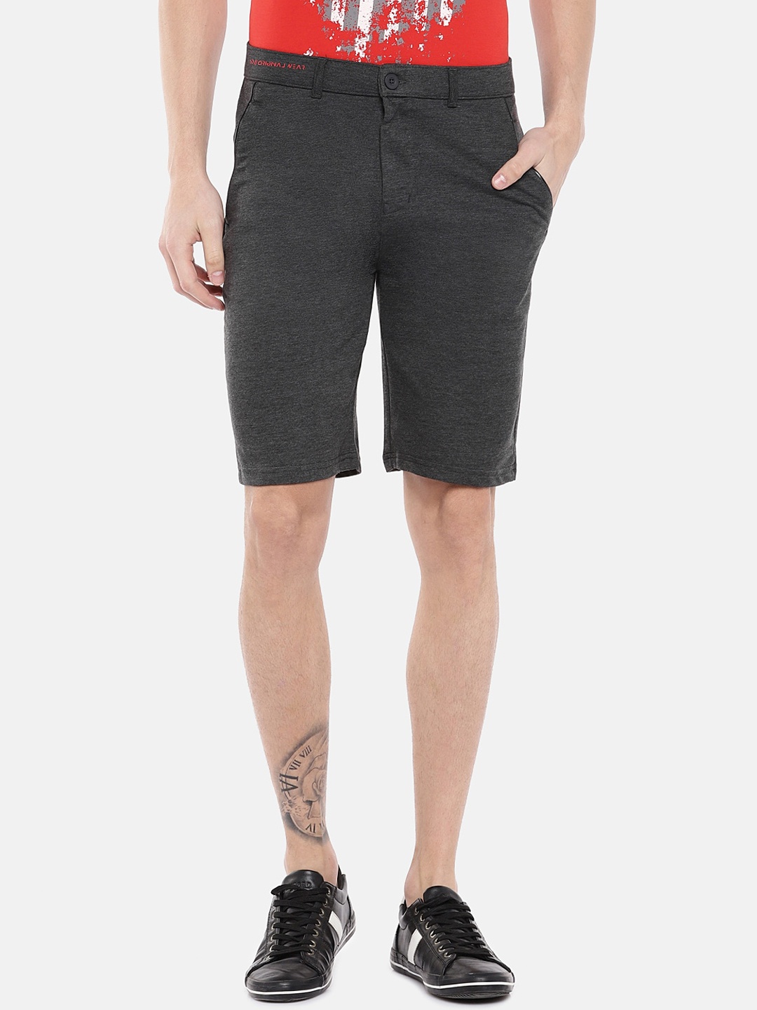 

Sweet Dreams Men Grey Running Regular Shorts