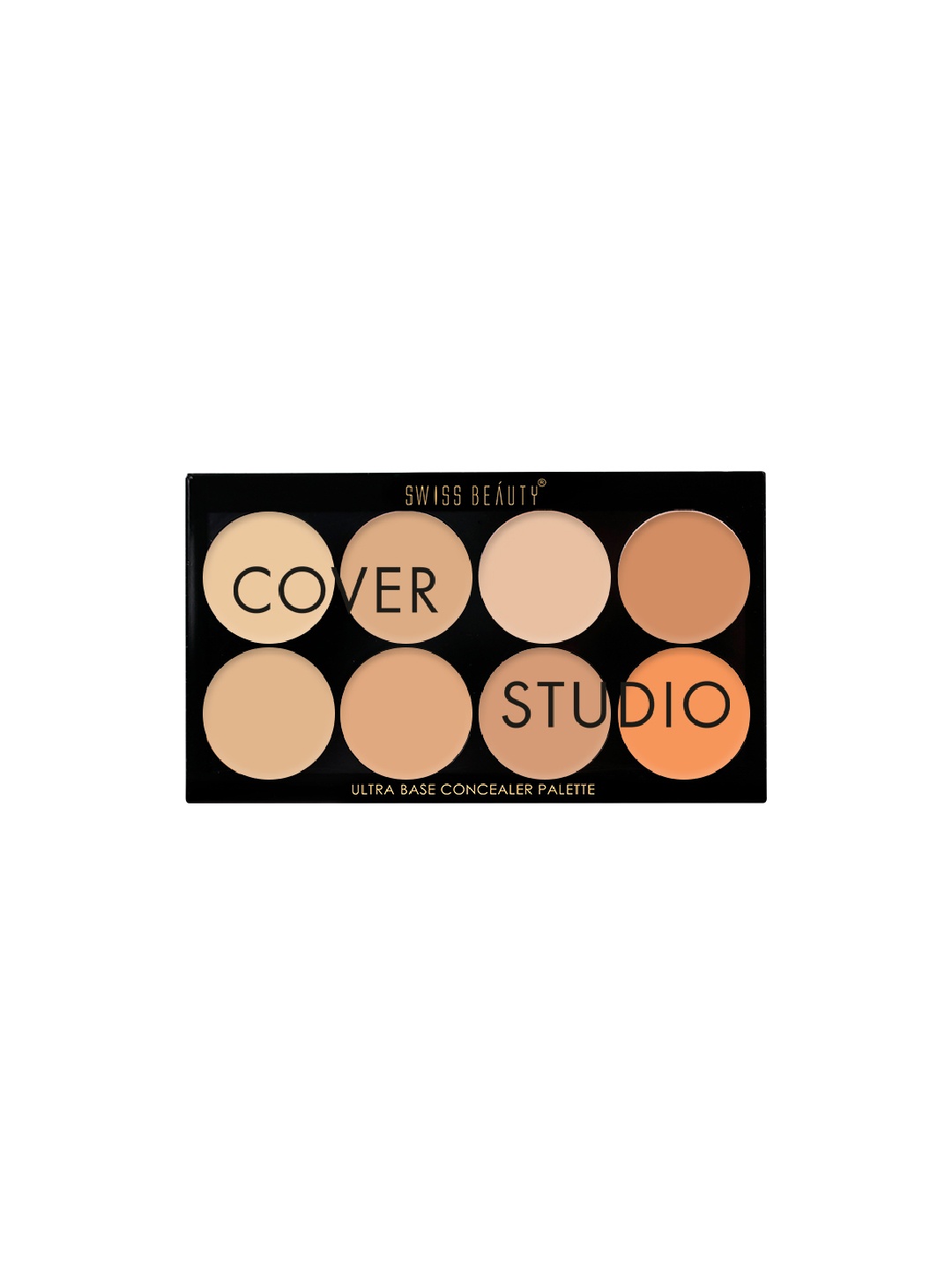 

SWISS BEAUTY Cover Studio Ultra Base Concealer Palette - Shade-01, Beige