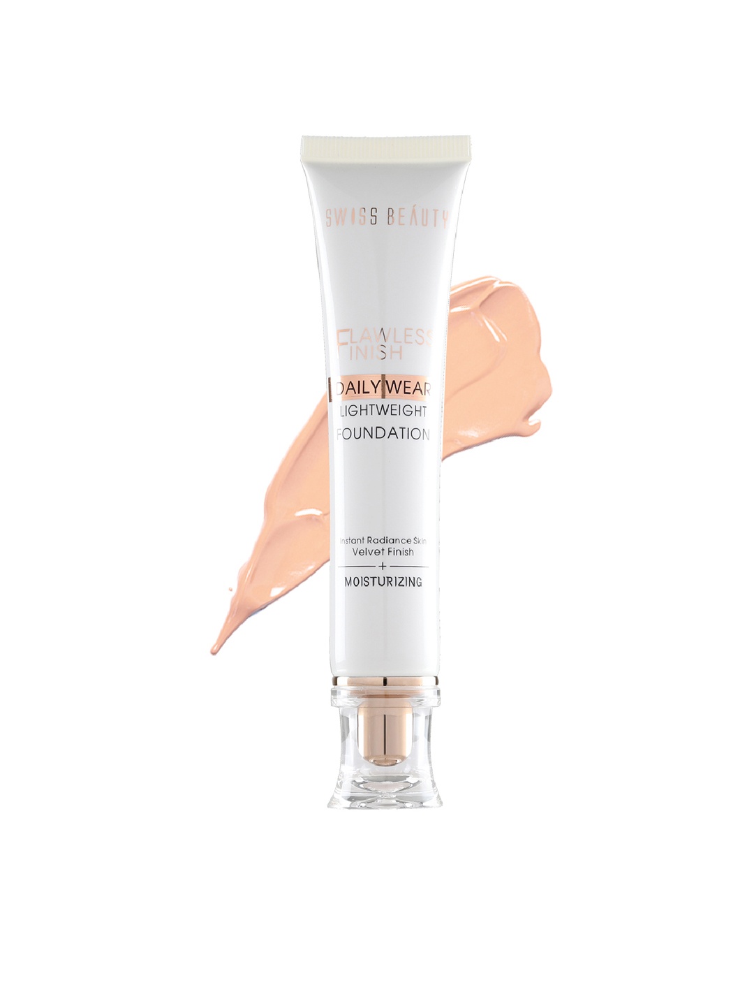 

SWISS BEAUTY Flawless Finish Daily Wear Light Weight Foundation-Rose Blush, Beige