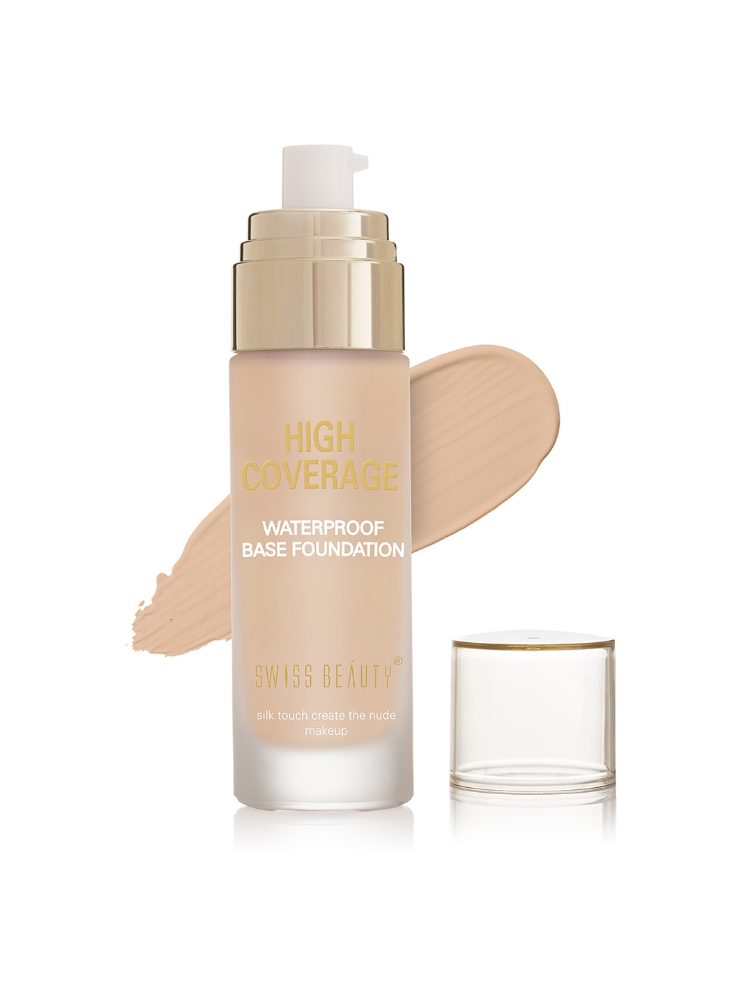 

SWISS BEAUTY High Coverage Waterproof Base Foundation - Classic Ivory N05, Beige