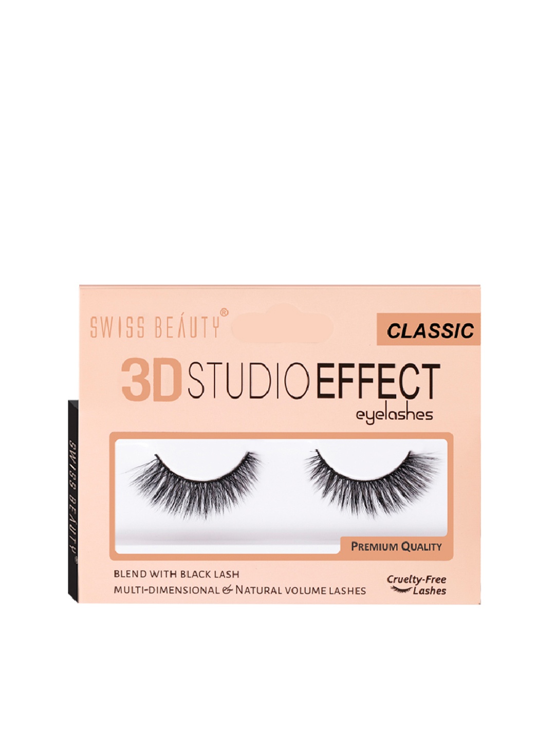 

SWISS BEAUTY 3D Studio Effect Eyelashes - Classic, Black