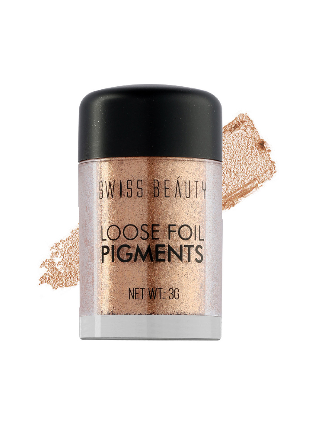 

SWISS BEAUTY Loose Foil Pigments Eyeshadow - Shade-04, Bronze