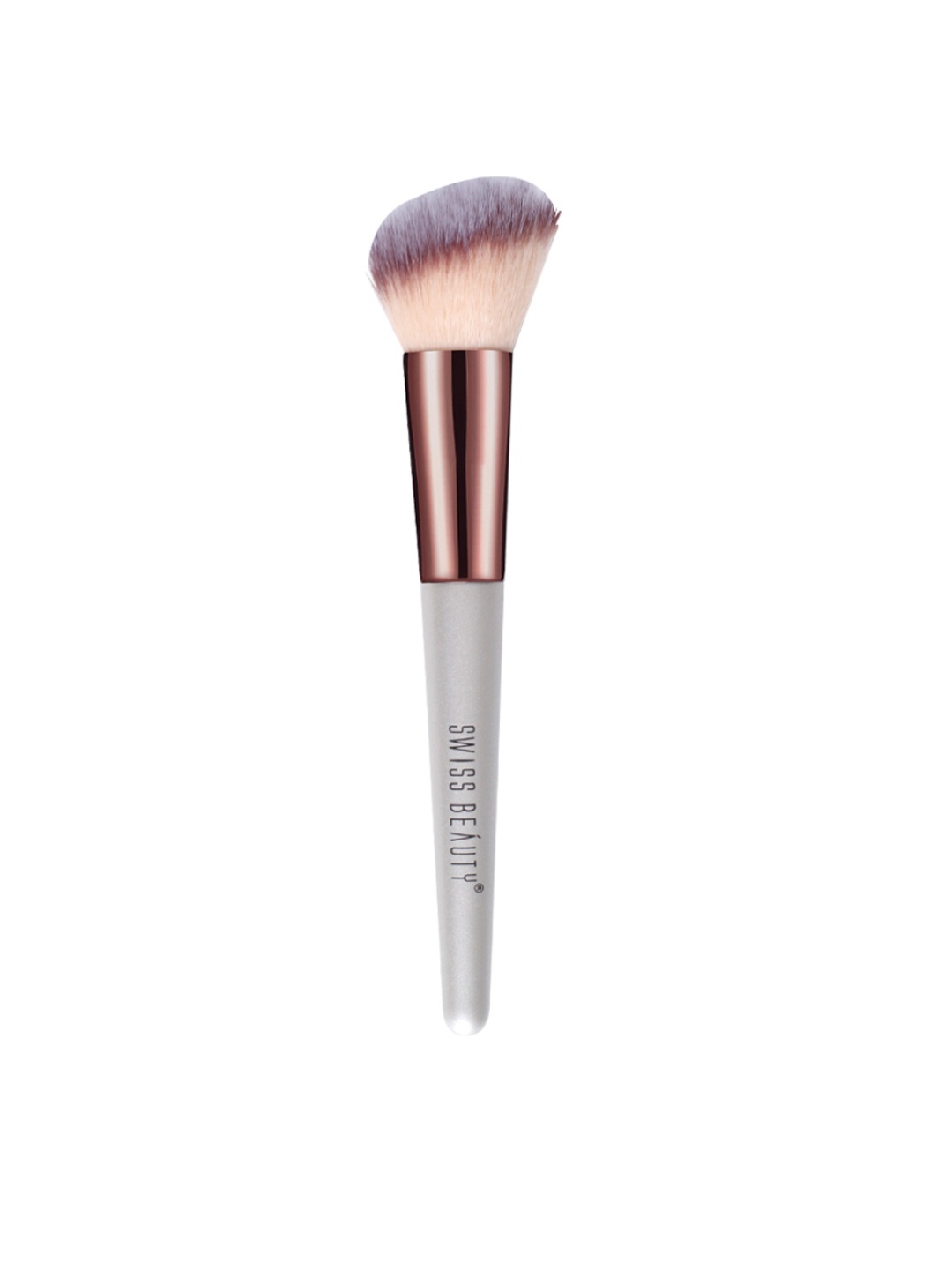 

SWISS BEAUTY Beauty Angled Blusher Brush, Silver