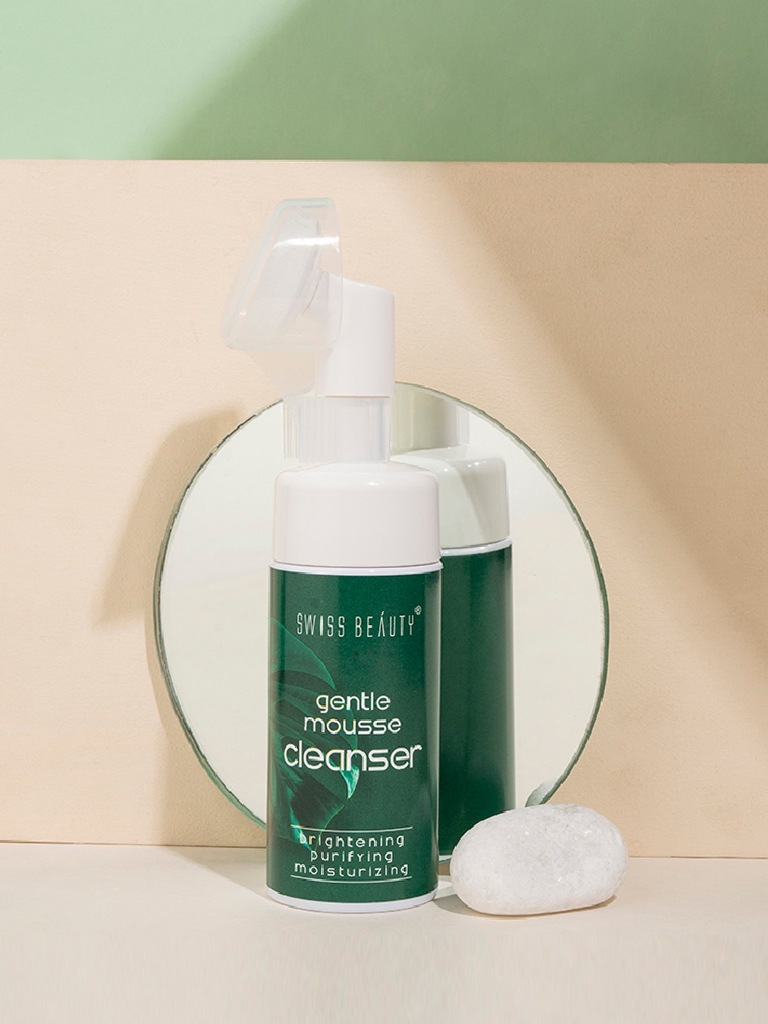 

SWISS BEAUTY Gentle Mousse Cleanser - 120ml, Green