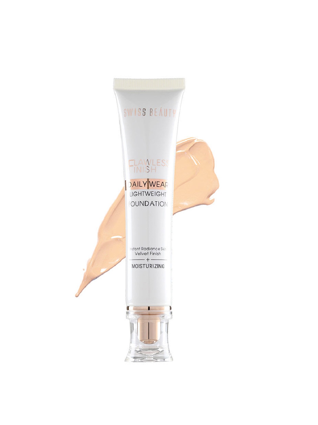 

SWISS BEAUTY Daily Wear Light Weight Foundation - White Ivory, 40g, Cream