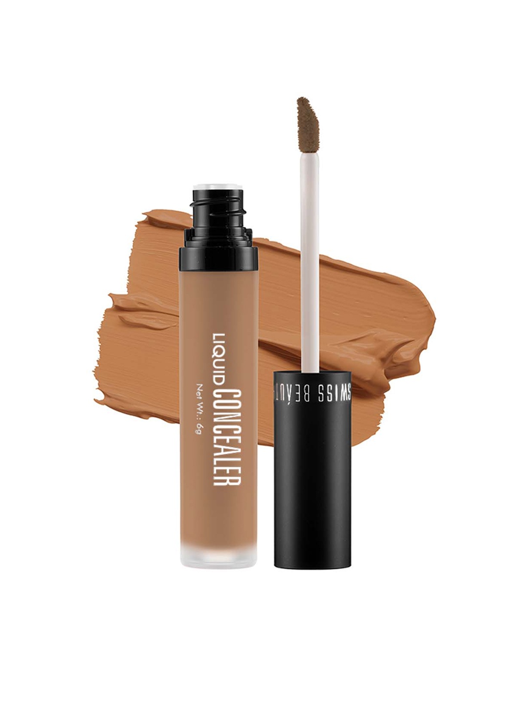 

SWISS BEAUTY Liquid Concealer- Warm Sand 01, Beige