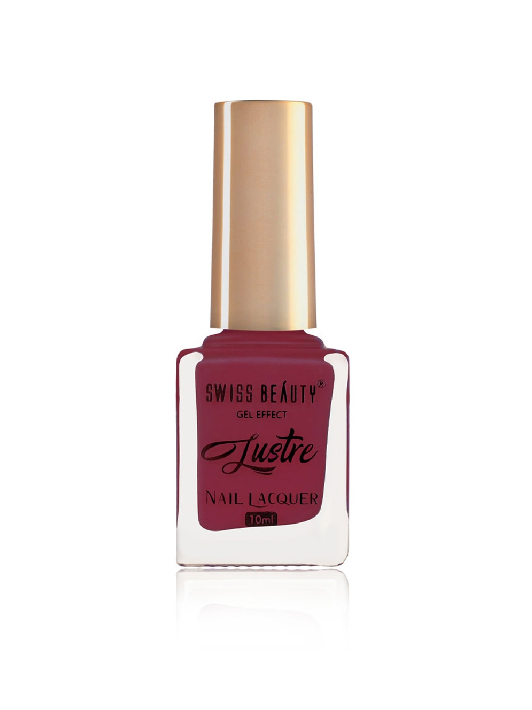 

SWISS BEAUTY Gel Effect Lustre Nail Lacquer-29, Burgundy