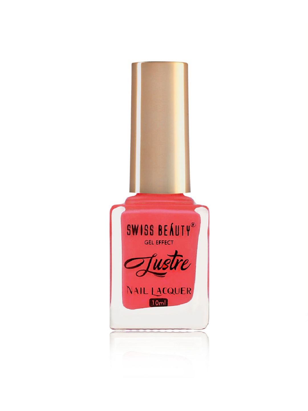 

SWISS BEAUTY Gel Effect Lustre Nail Lacquer - 25, Red