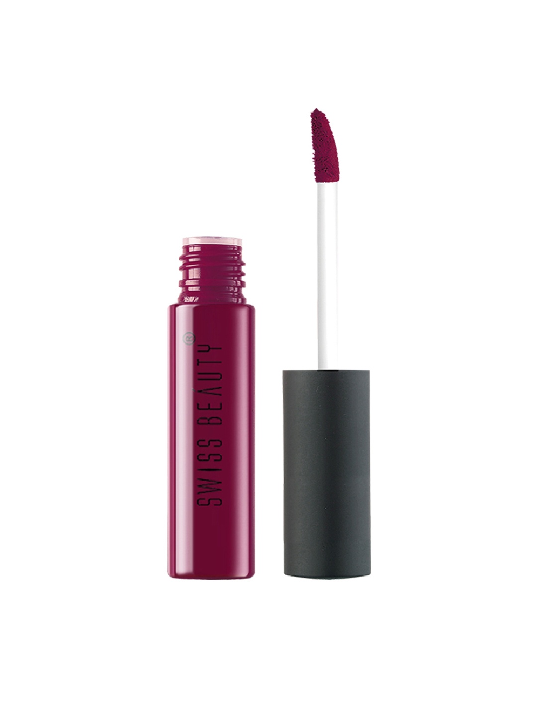 

SWISS BEAUTY Soft Matte Liquid Lipstick 6ml - Wine 34, Maroon