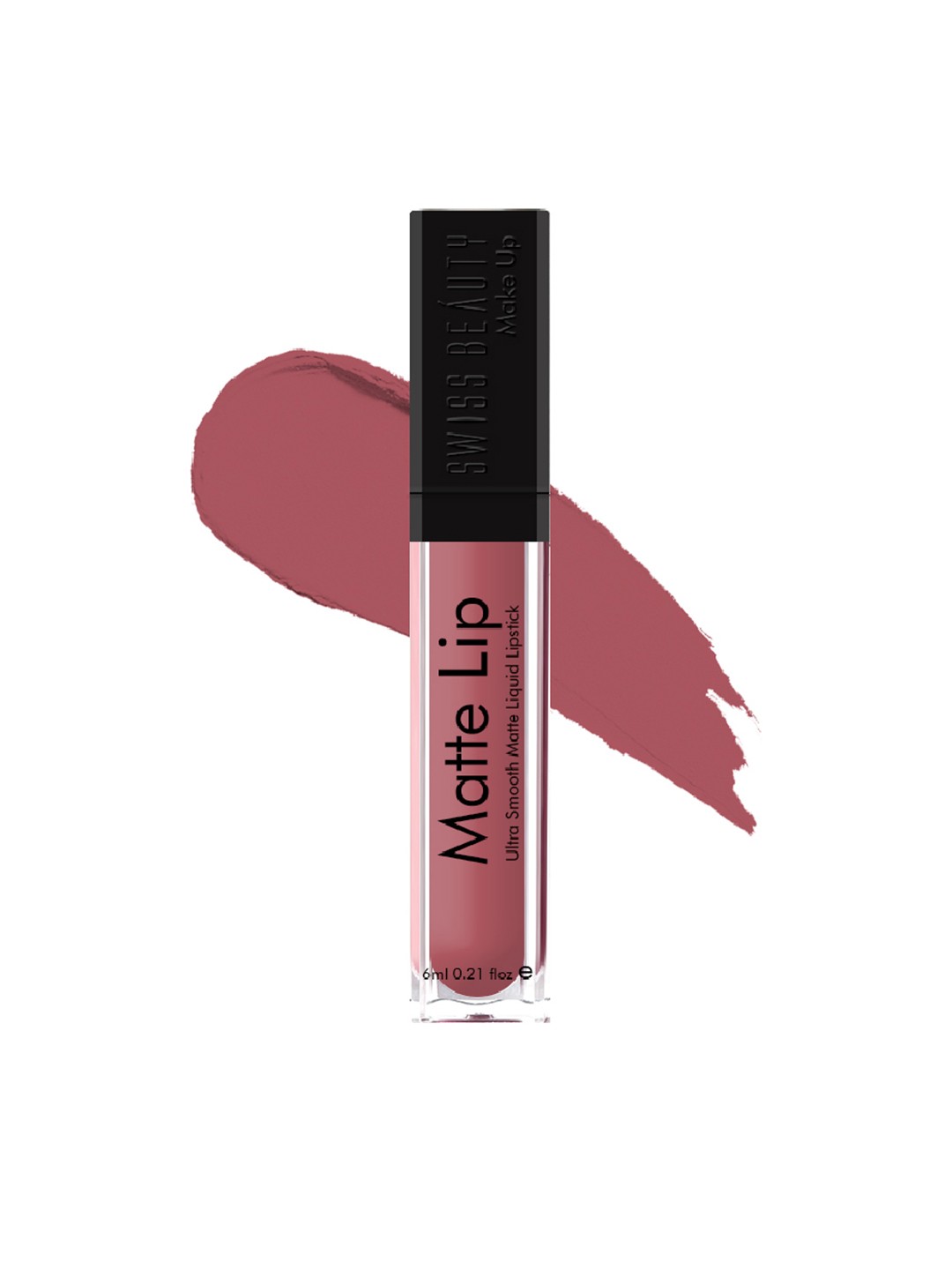 

SWISS BEAUTY Ultra Smooth Matte Liquid Lipstick - 10 Cookie, Nude