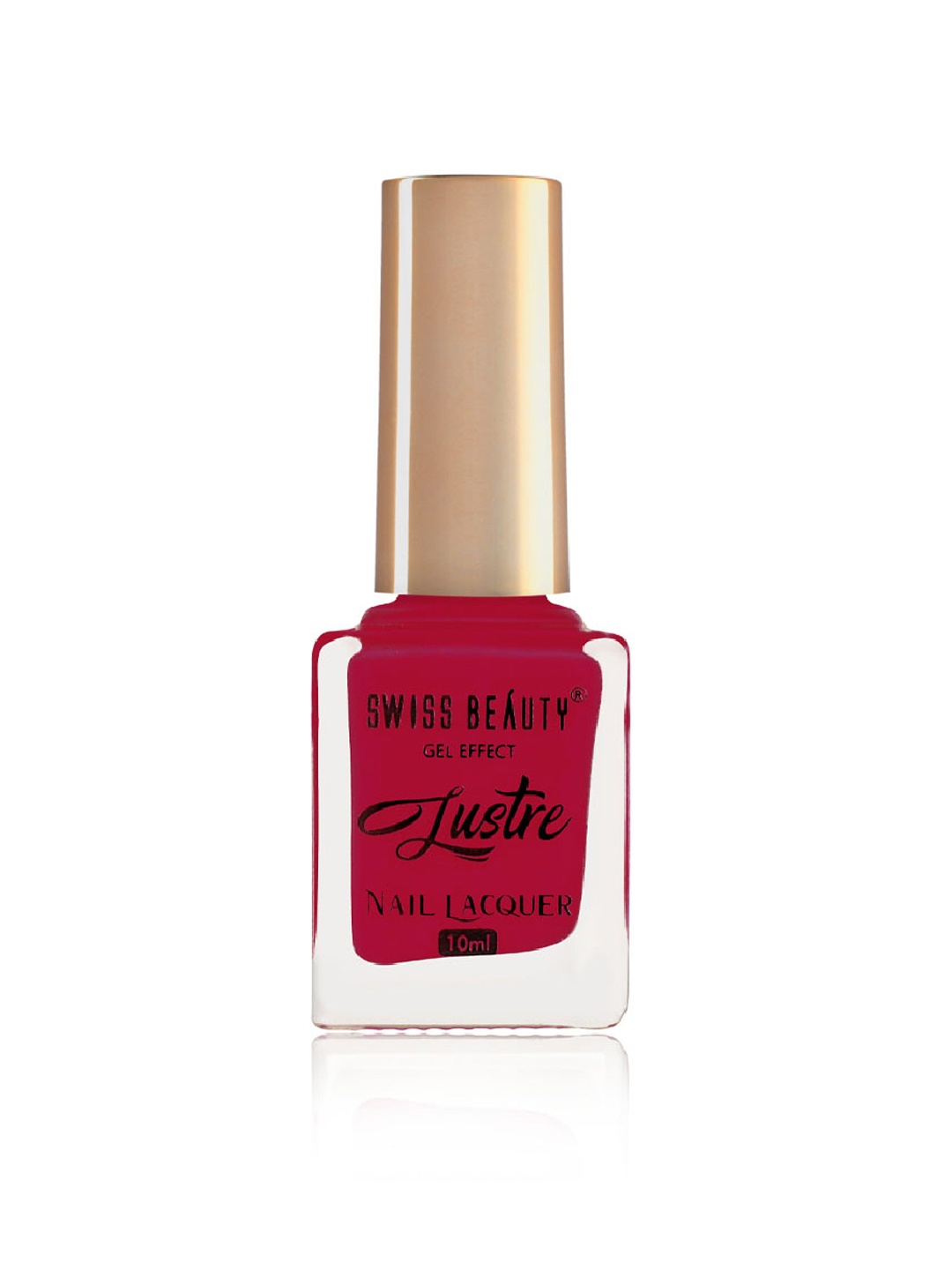 

SWISS BEAUTY Gel Effect Lustre Nail Lacquer - 24, Red