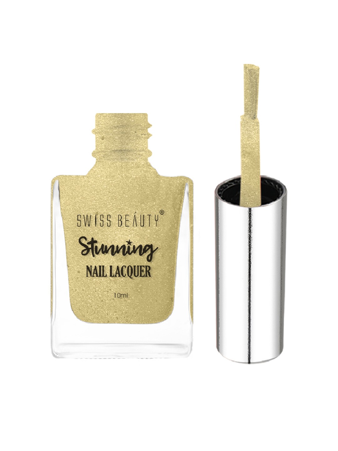 

SWISS BEAUTY Stunning Nail Polish - Gold Stone 56