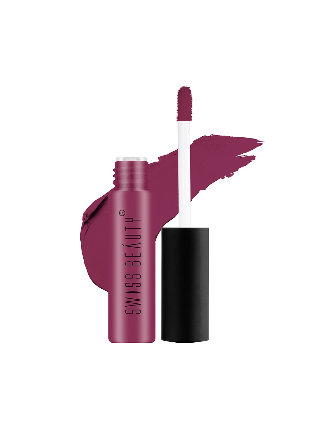 

SWISS BEAUTY Soft Matte Liquid Lipstick - Big Berry 33, Pink