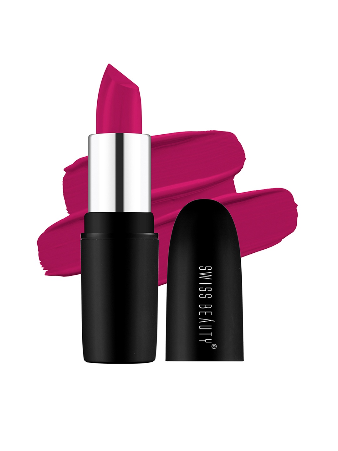 

SWISS BEAUTY Pure Matte Lipstick 3.8 gm - Velvet Maroon 223