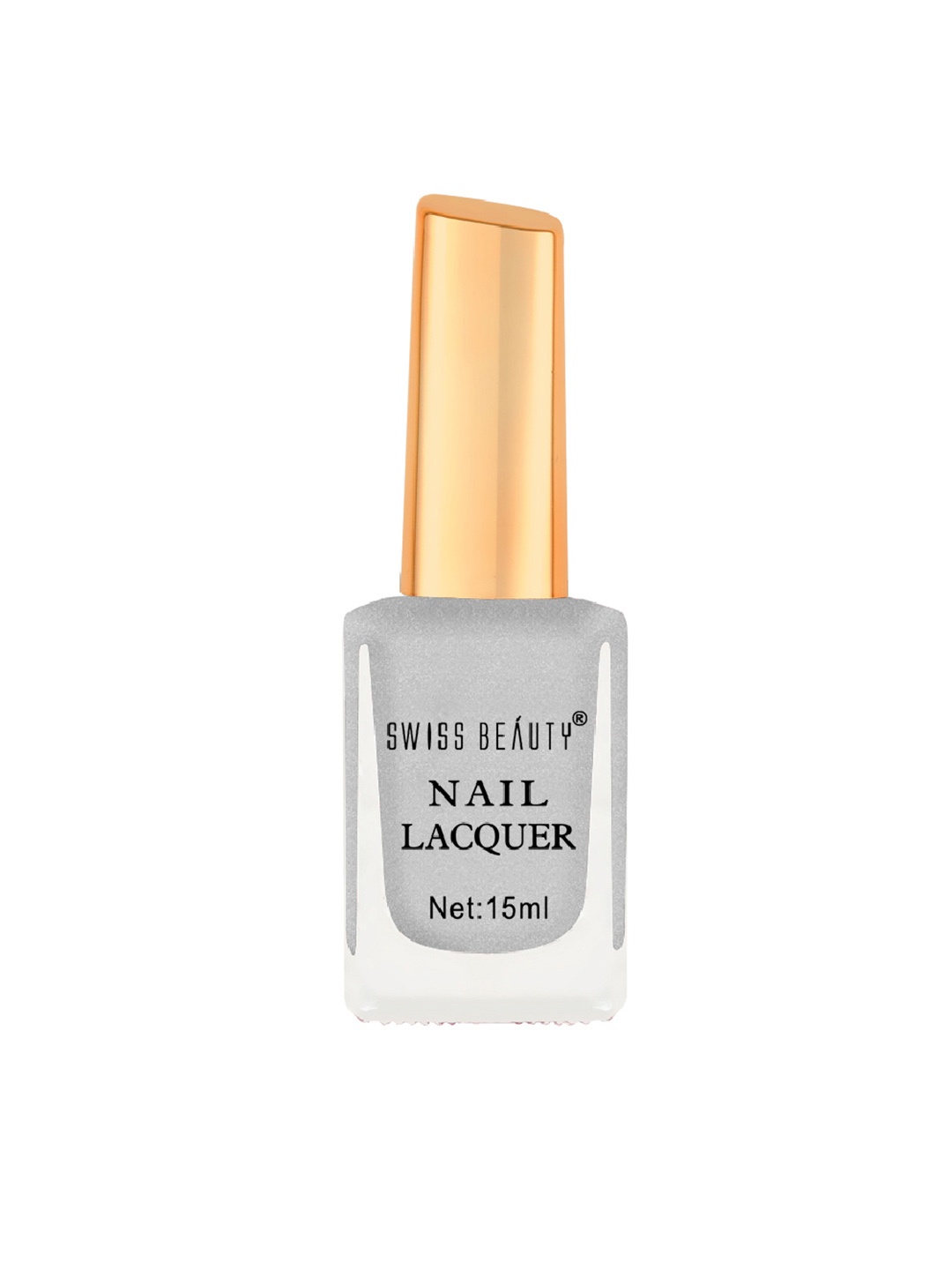 

SWISS BEAUTY Long Lasting Nail Lacquer-28, Silver