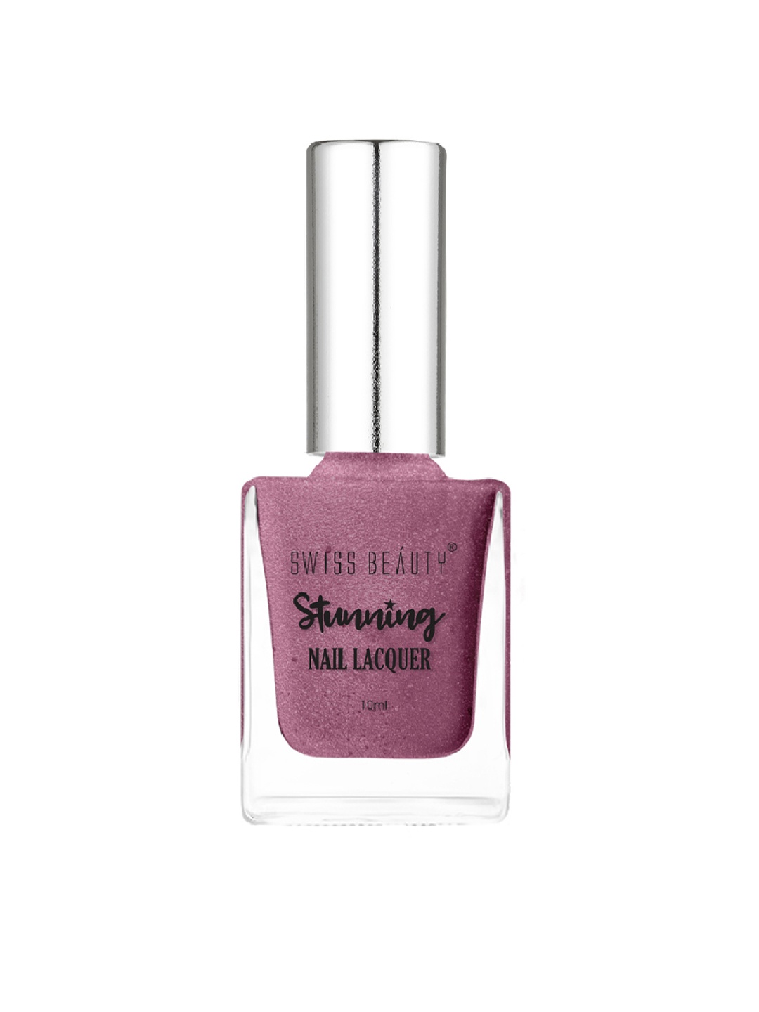 

SWISS BEAUTY Stunning Nail Lacquer-Sparkling Rose 51, Mauve
