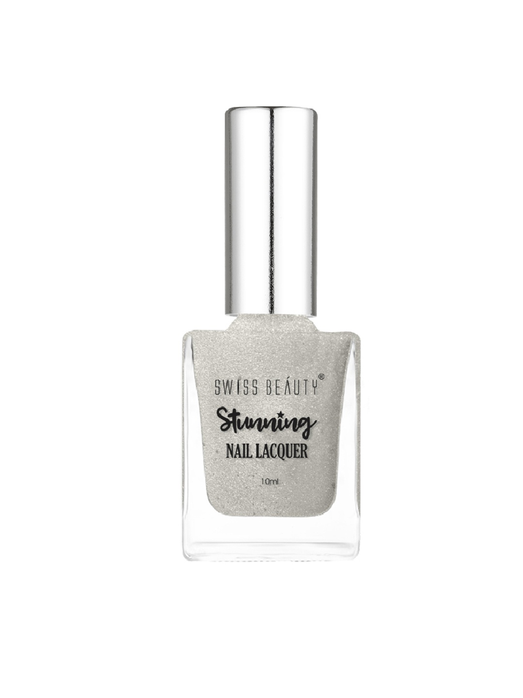 

SWISS BEAUTY Stunning Nail Lacquer-Pearl Shine 59, Silver