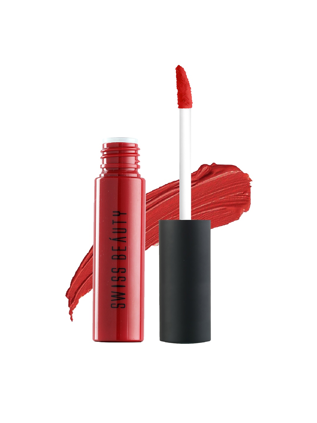 

SWISS BEAUTY Soft Matte Lip Cream Liquid Lipstick 6 ml - Salmon 04, Red