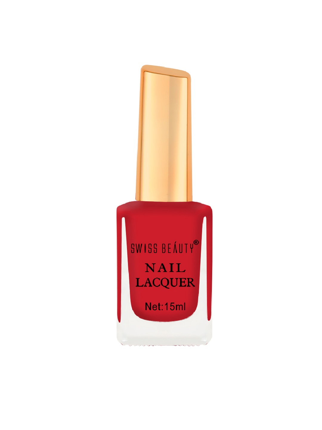 

SWISS BEAUTY Long Lasting Nail Lacquer - 18, Red