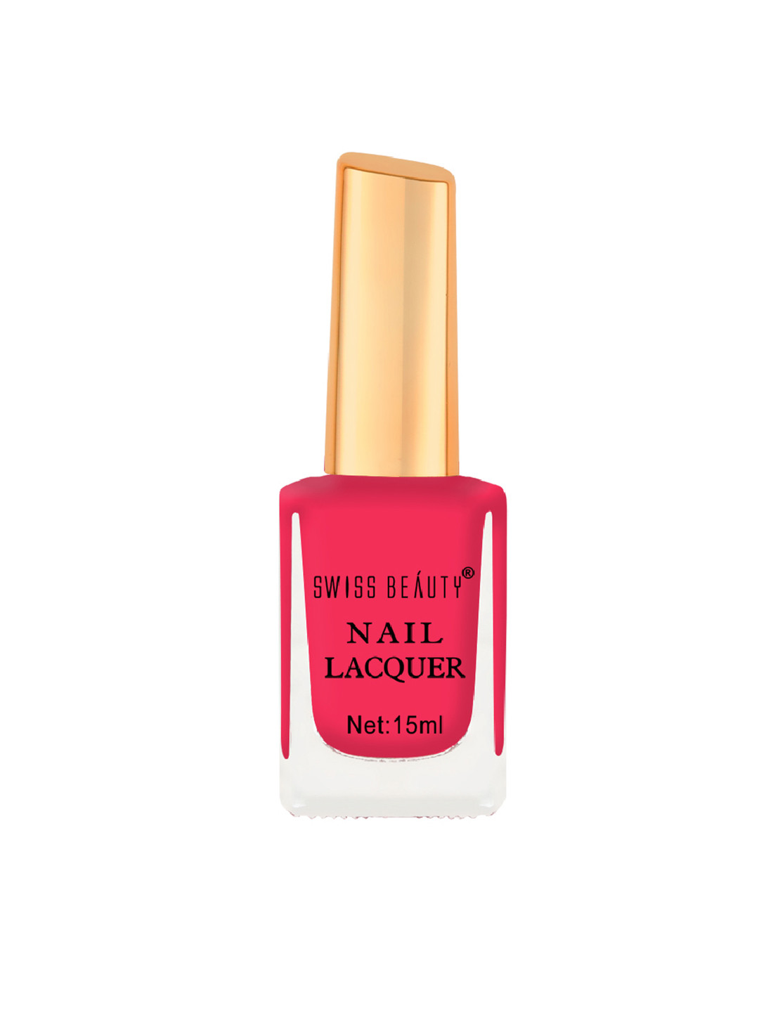 

SWISS BEAUTY Long Lasting Nail Lacquer - 01, Coral