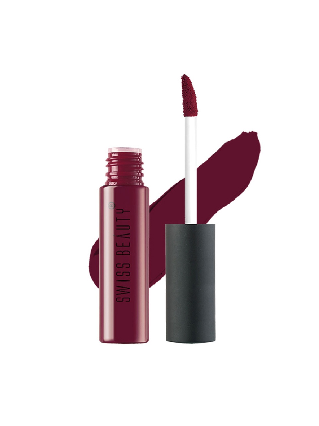 

SWISS BEAUTY Soft Matte Liquid Lipstick - Rose Wine 32, Maroon