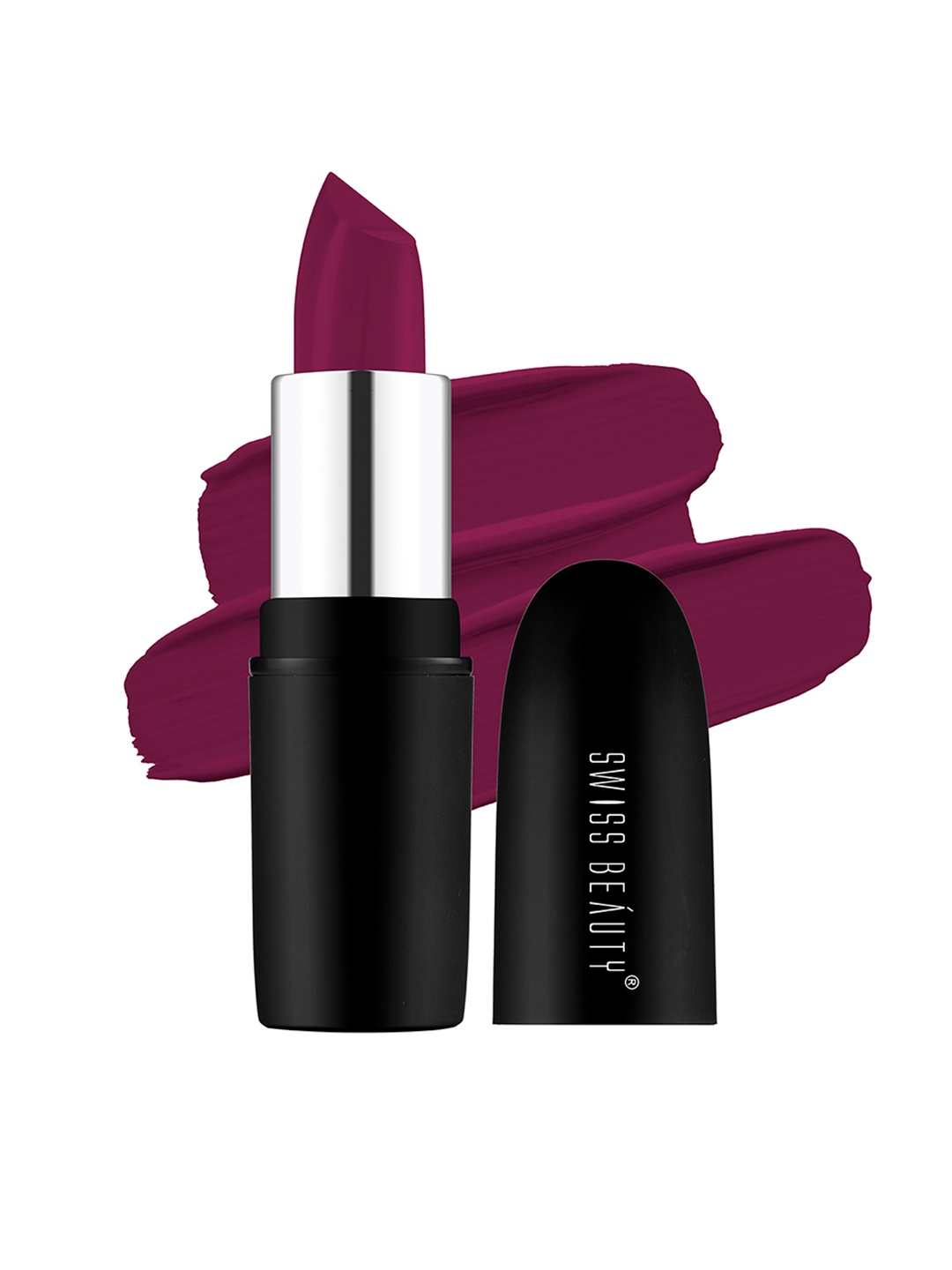 

SWISS BEAUTY Pure Matte Lipstick - Burgundy N210