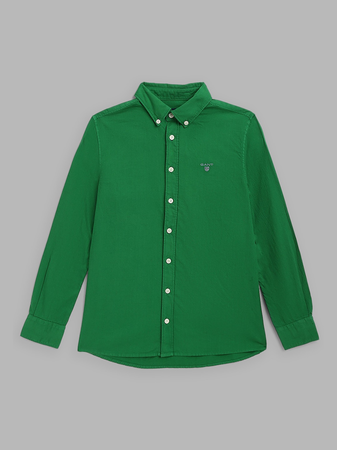

GANT Boys Green Slim Fit Opaque Casual Shirt