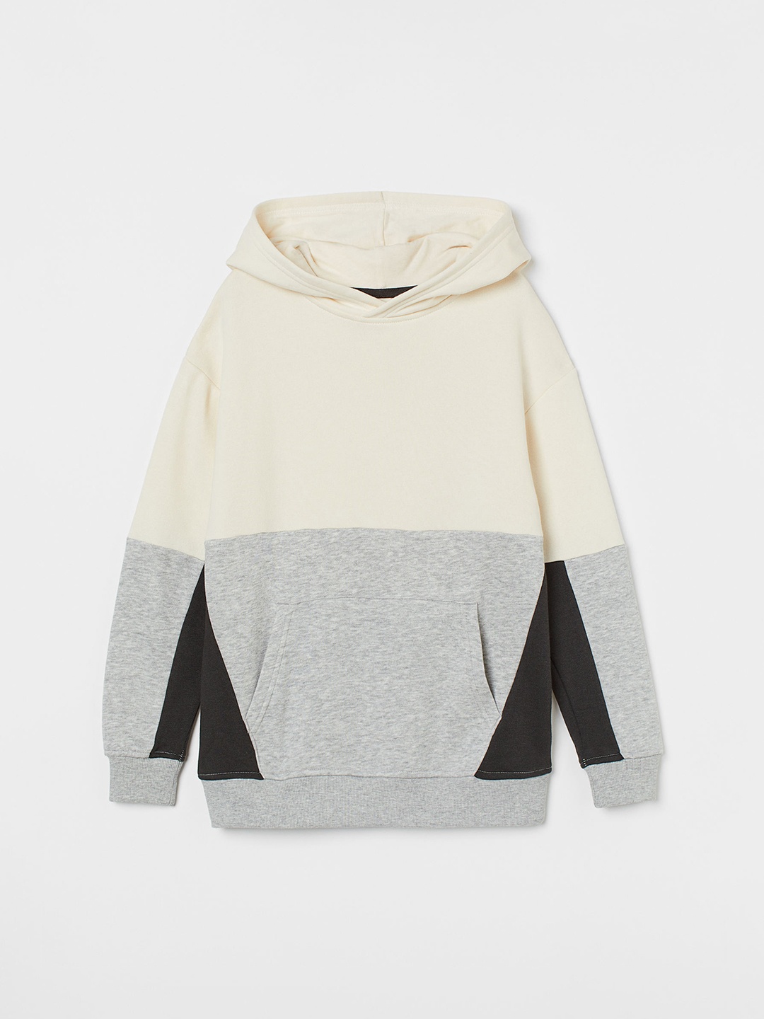 

H&M Boys White Hooded Top
