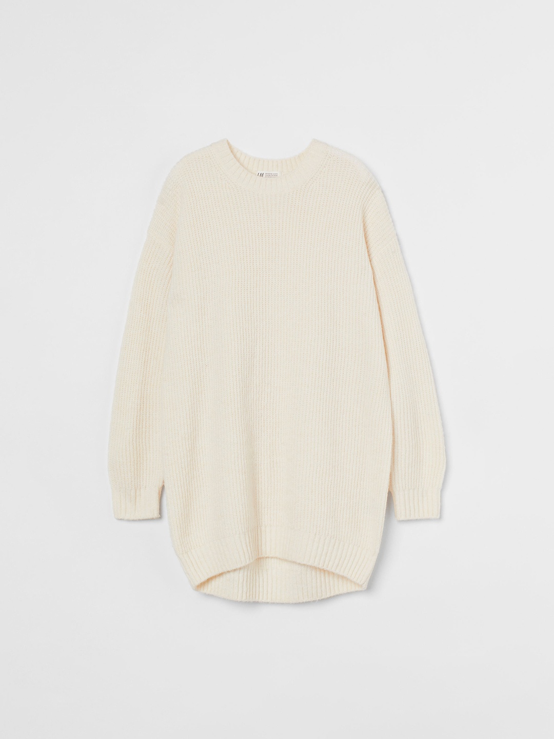 

H&M Girls White Oversized Jumper