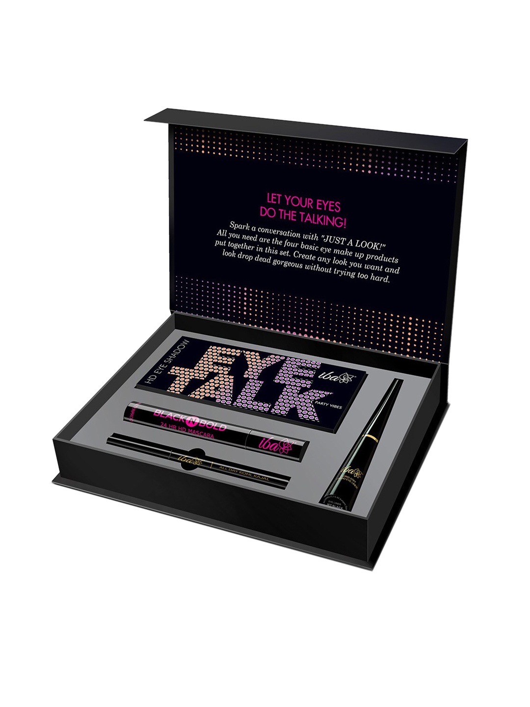 

Iba Eye Makeup Gift Set, Black