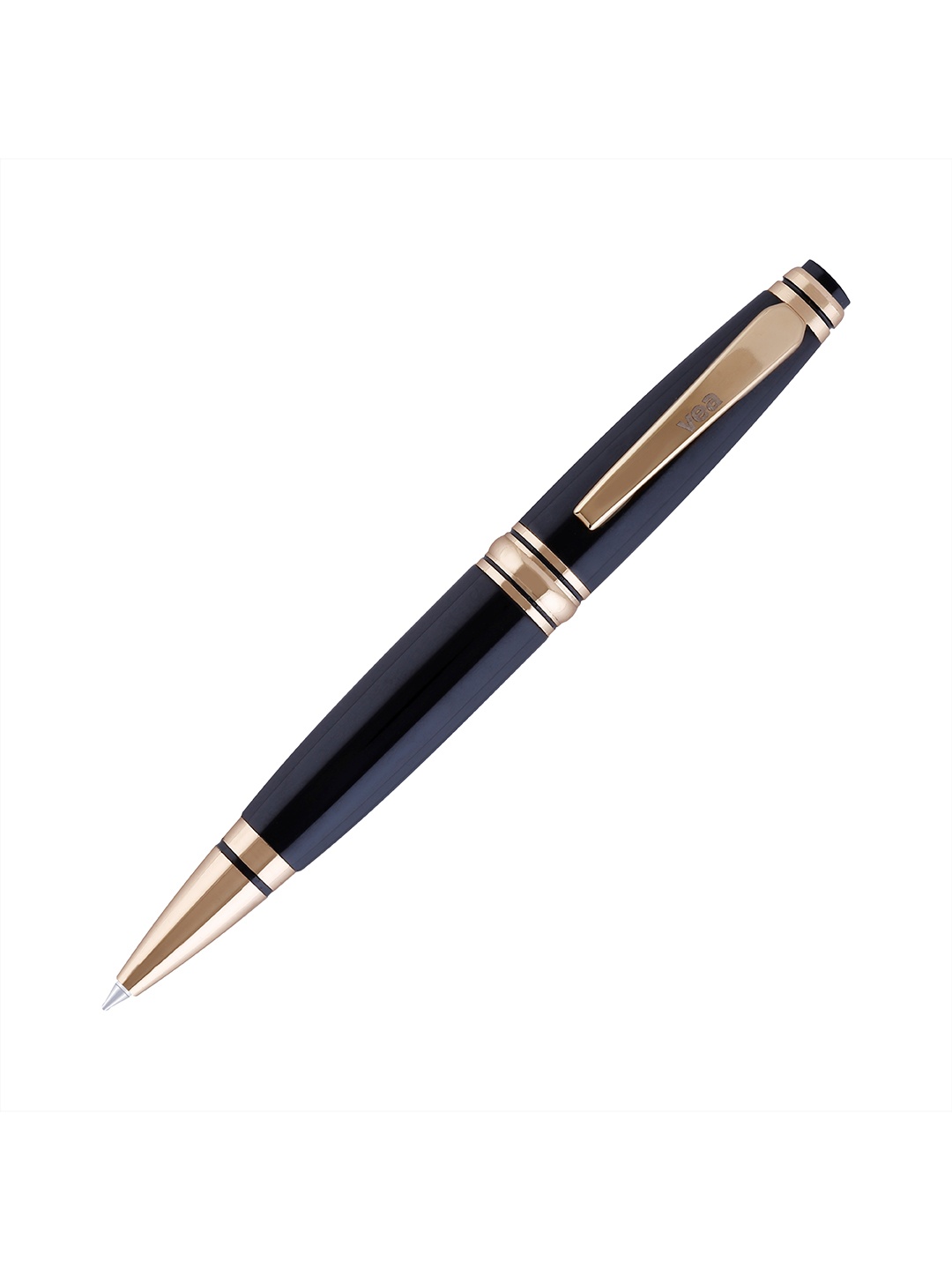 

VEA Black & Gold-Toned Connect Shinning Ballpoint Pen