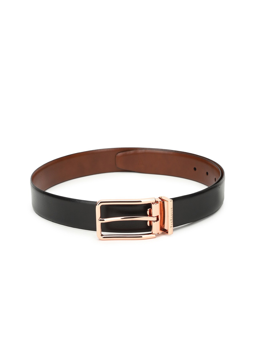 

Van Heusen Men Brown Leather Belt