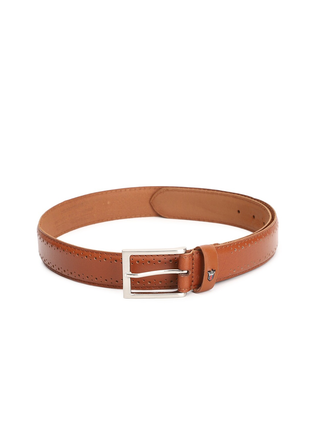 

Louis Philippe Sport Men Brown Textured Leather Formal Belt