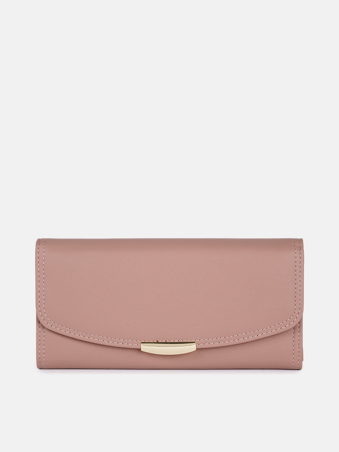 

DressBerry Women Pink PU Envelope Wallets
