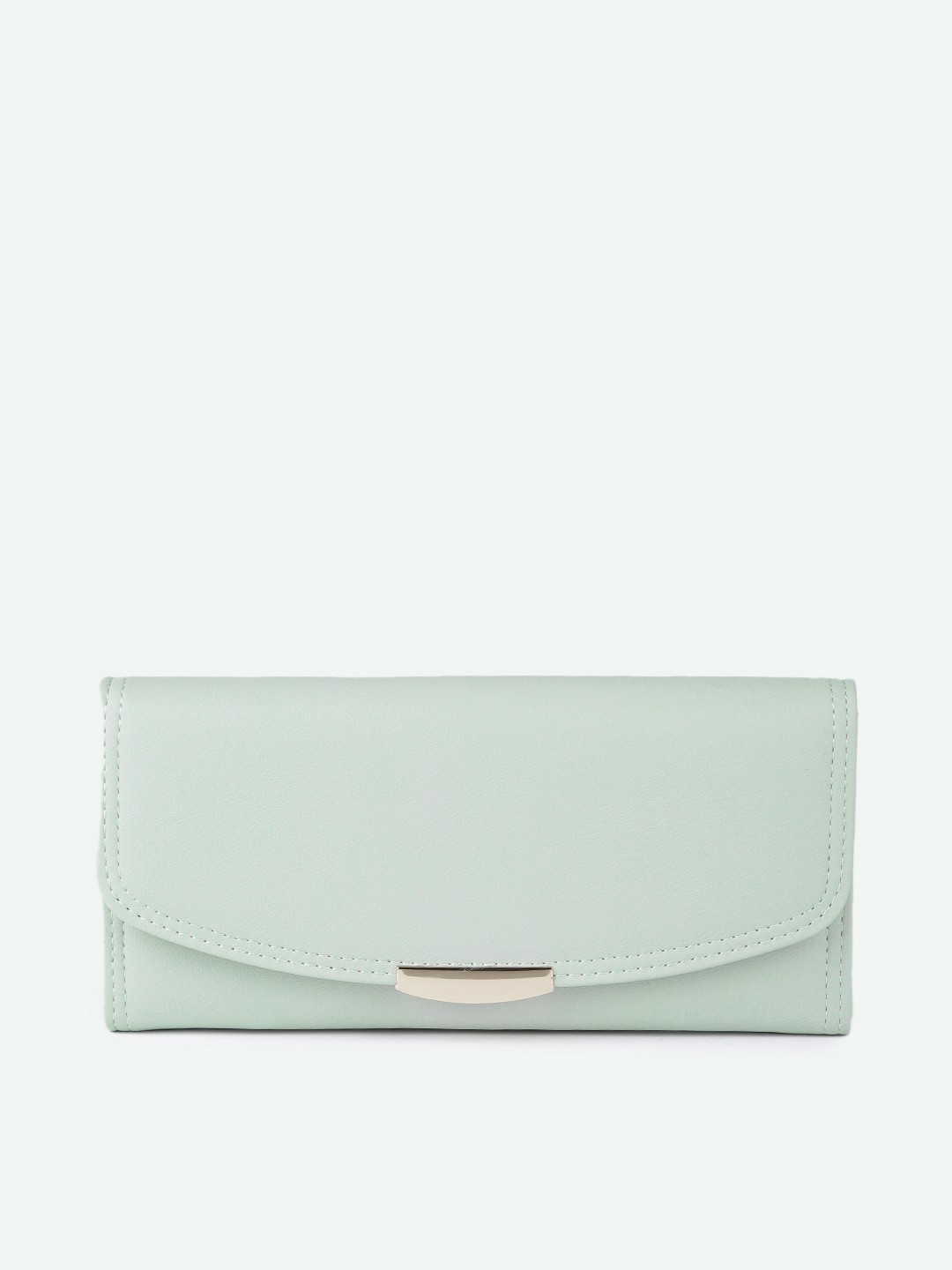 

DressBerry Women Blue PU Envelope Wallets