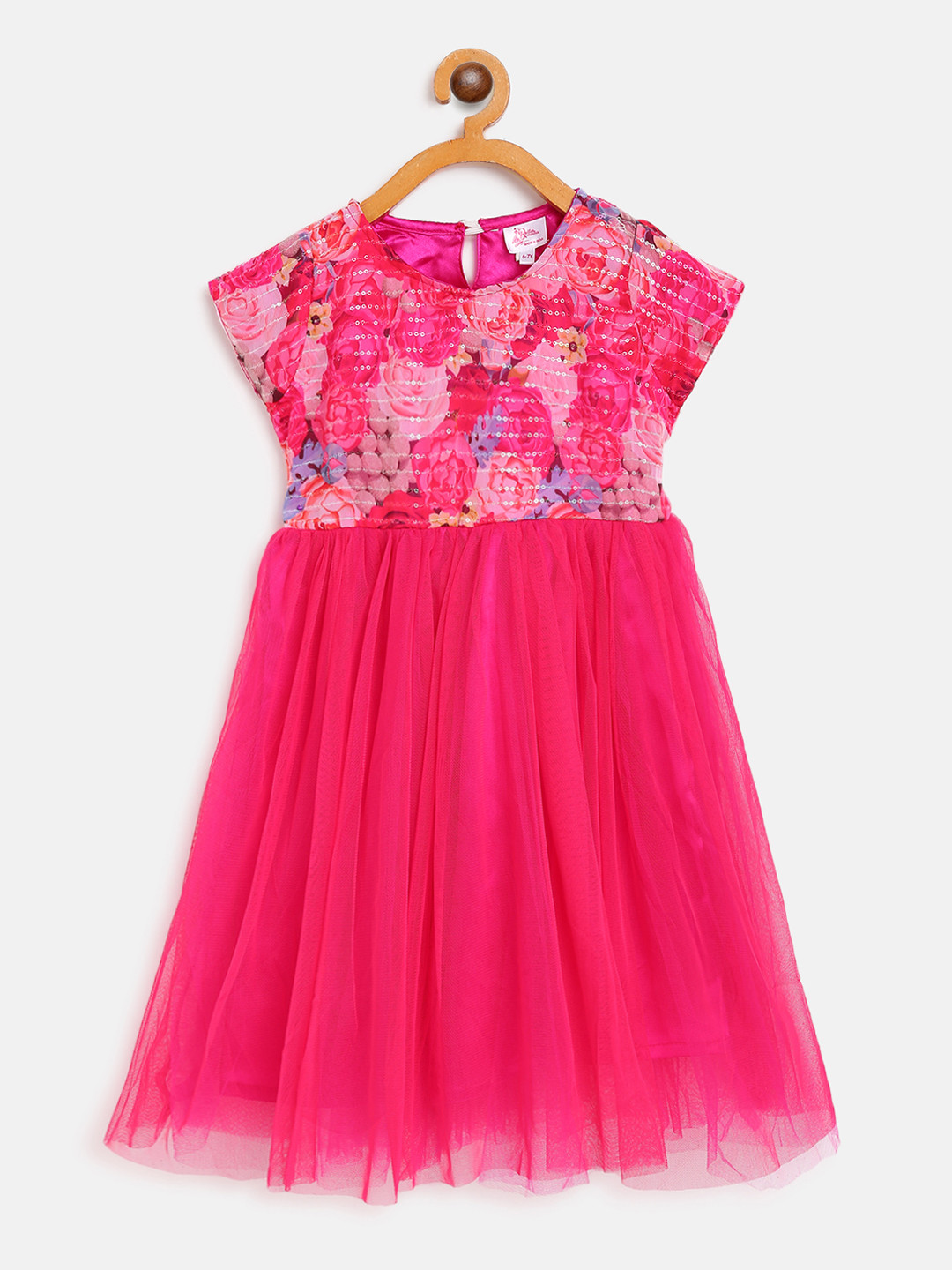 

Bella Moda Red Floral Dress