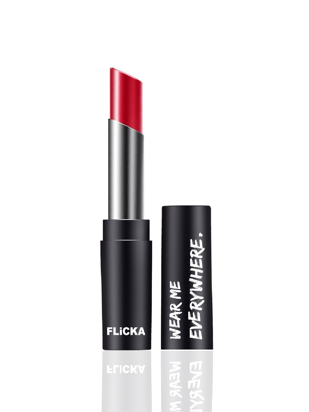 

FLiCKA Wear Me Everywhere Creamy Matte Lipstick - All About Red 08