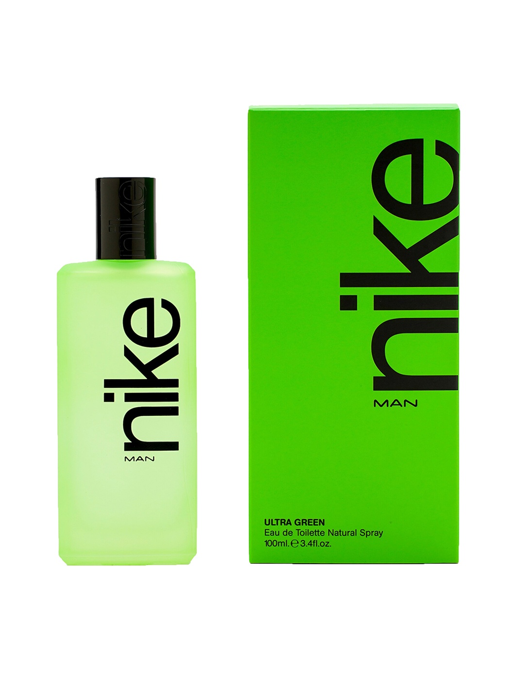 

NIKE Men Ultra Green Man Eau De Toilette 100 ml, Transparent