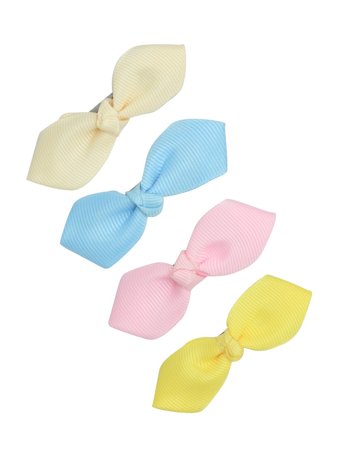 

FUNKRAFTS Girls Blue & Yellow Set of 4 Alligator Hair Clip