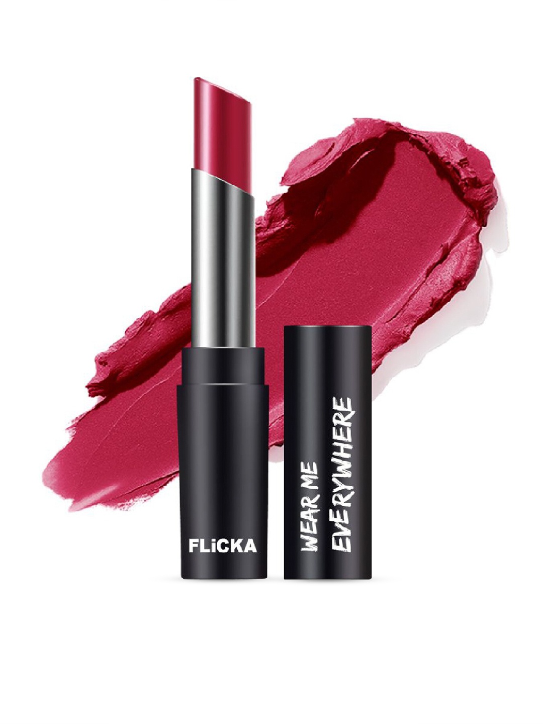 

FLiCKA Wear Me Everywhere Creamy Matte Lipstick - Retro Red 03