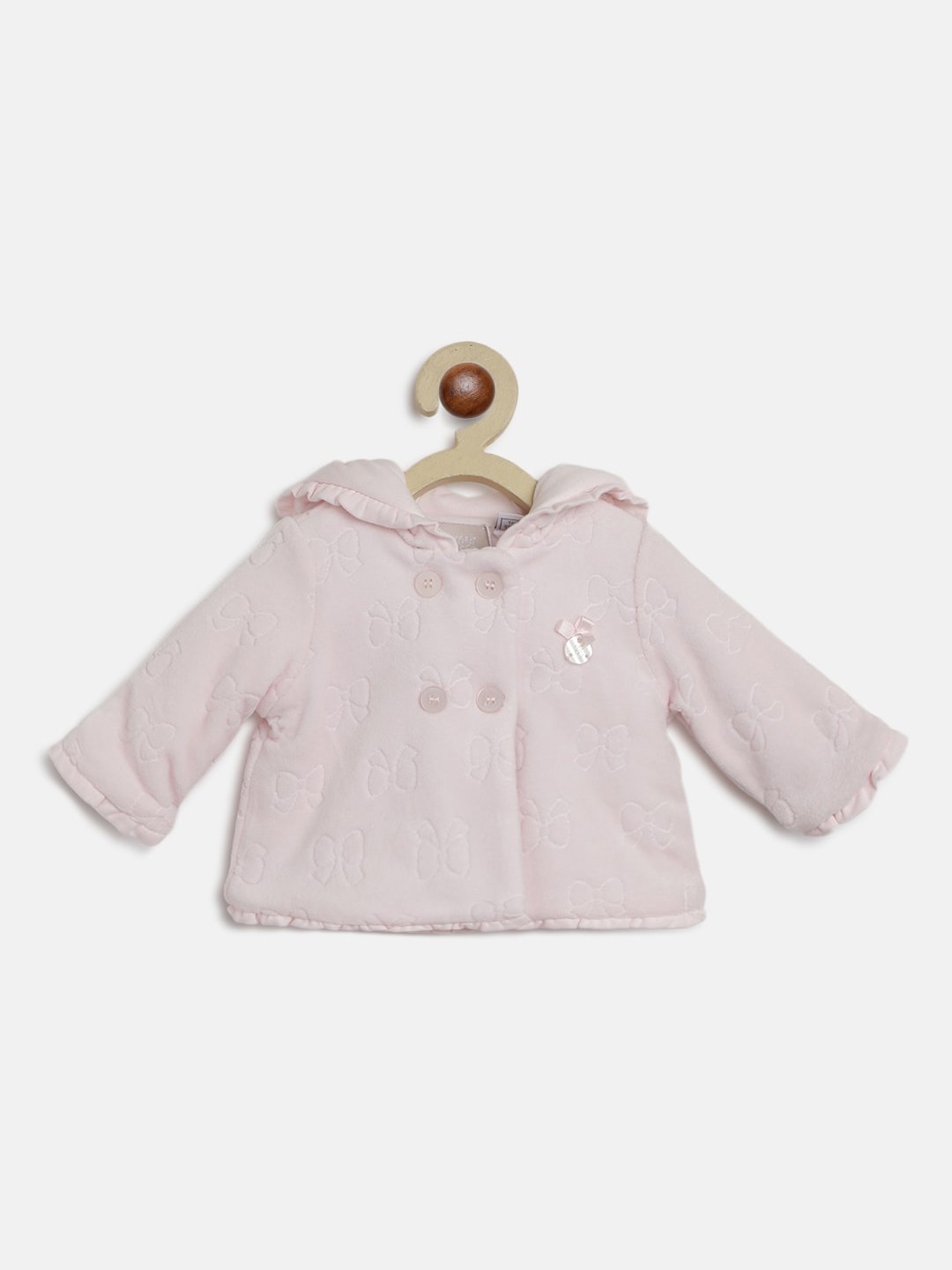 

Chicco Girls Pink Hooded Sustainable Sweatshirt