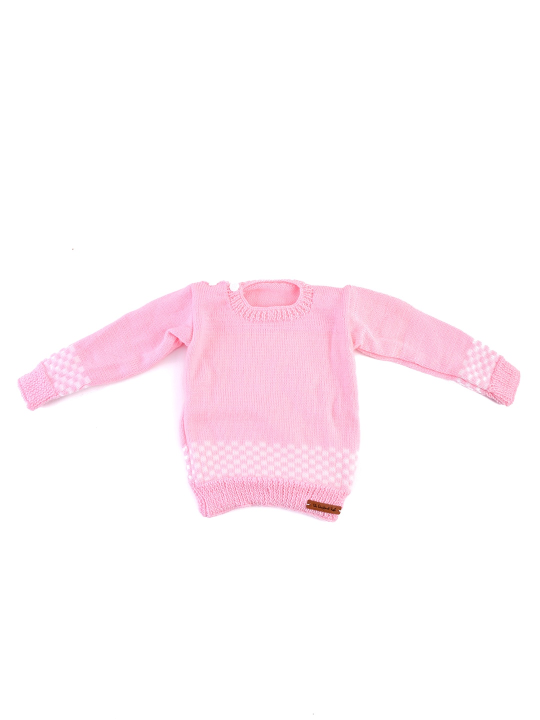 

The Original Knit Unisex Kids Pink & White Pullover