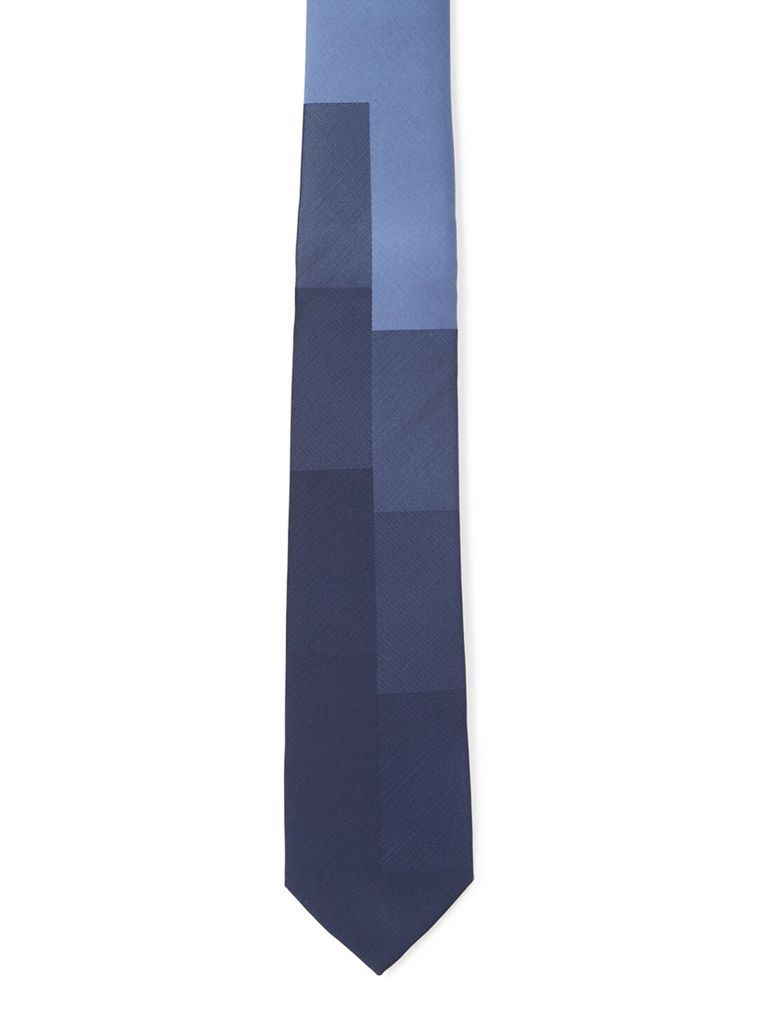 

Van Heusen Men Blue Geometric Printed Tie