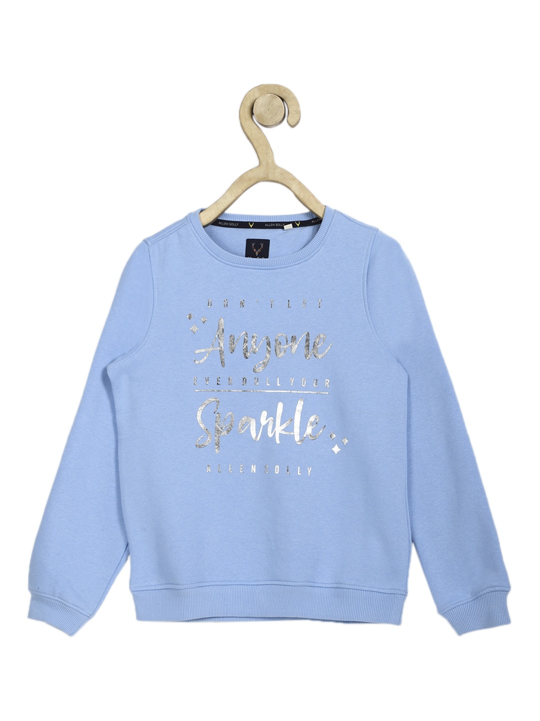 

Allen Solly Junior Girls Blue Printed Sweatshirt