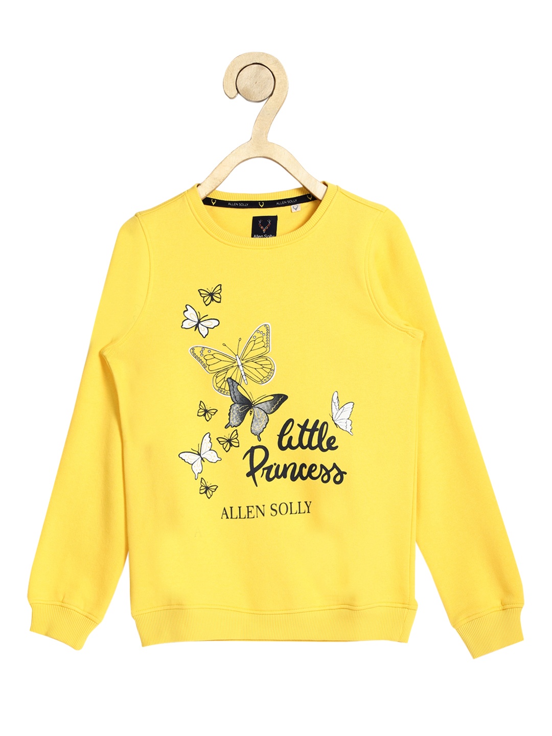 

Allen Solly Junior Girls Yellow Printed Sweatshirt