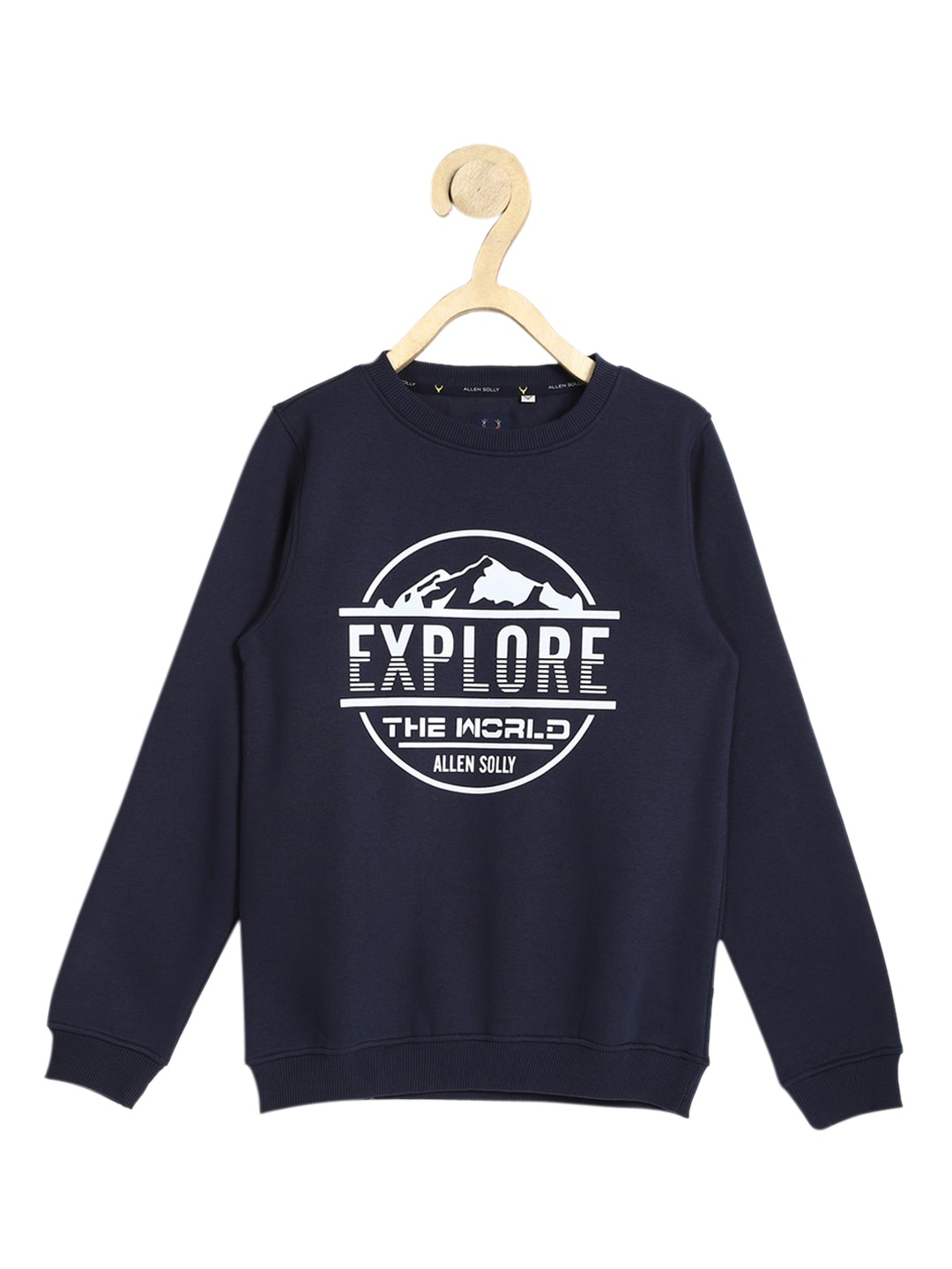 

Allen Solly Junior Boys Navy Blue Printed Sweatshirt