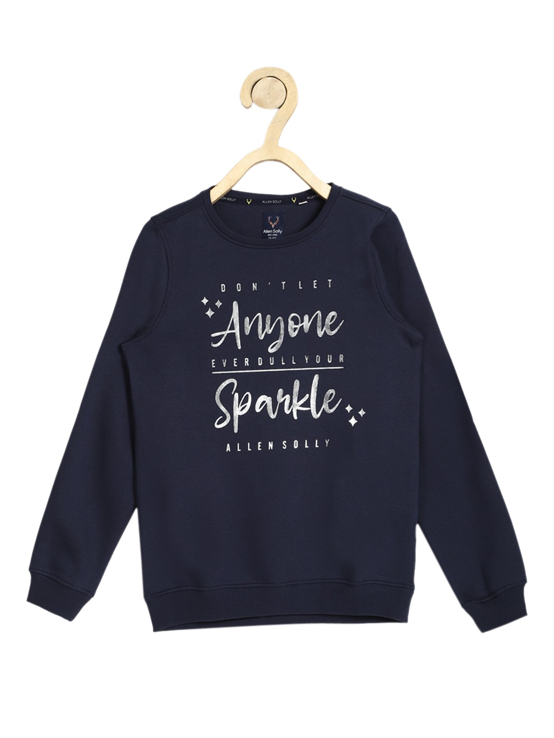 

Allen Solly Junior Girls Navy Blue Printed Sweatshirt