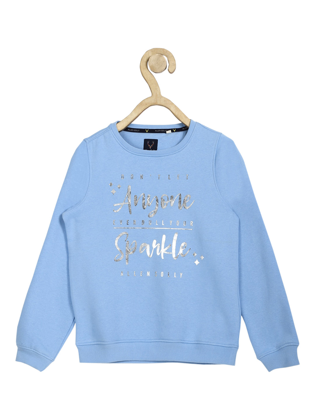 

Allen Solly Junior Girls Blue Printed Sweatshirt