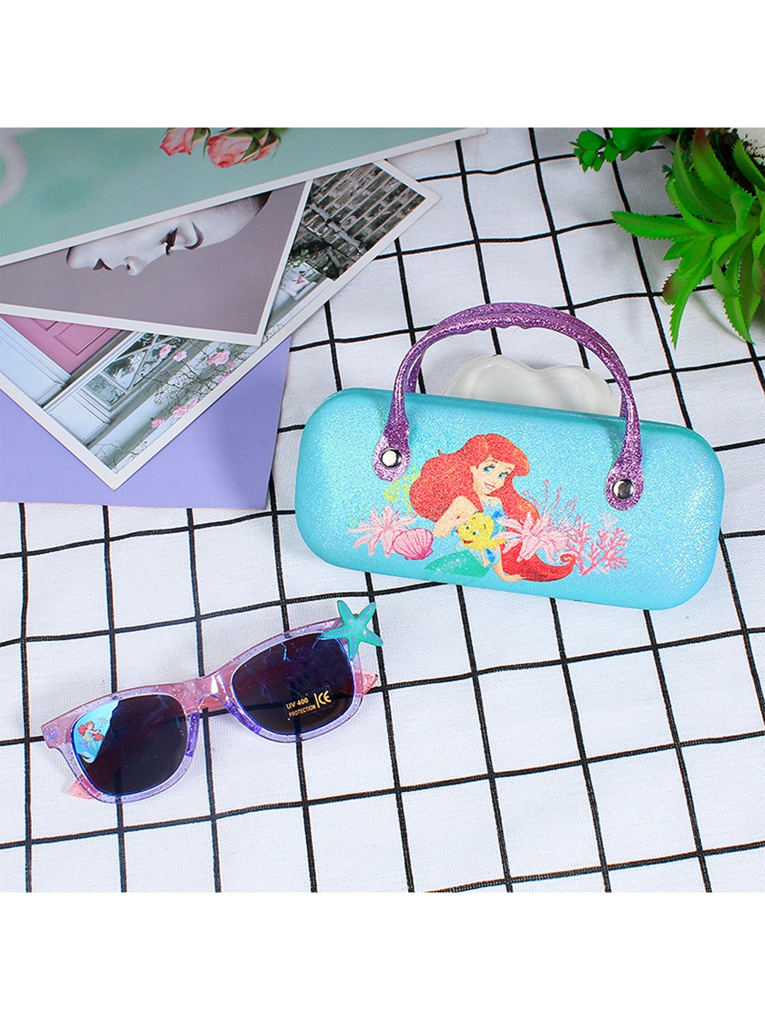 

Disney Girls Silver Princess Mermaid Square Sunglasses