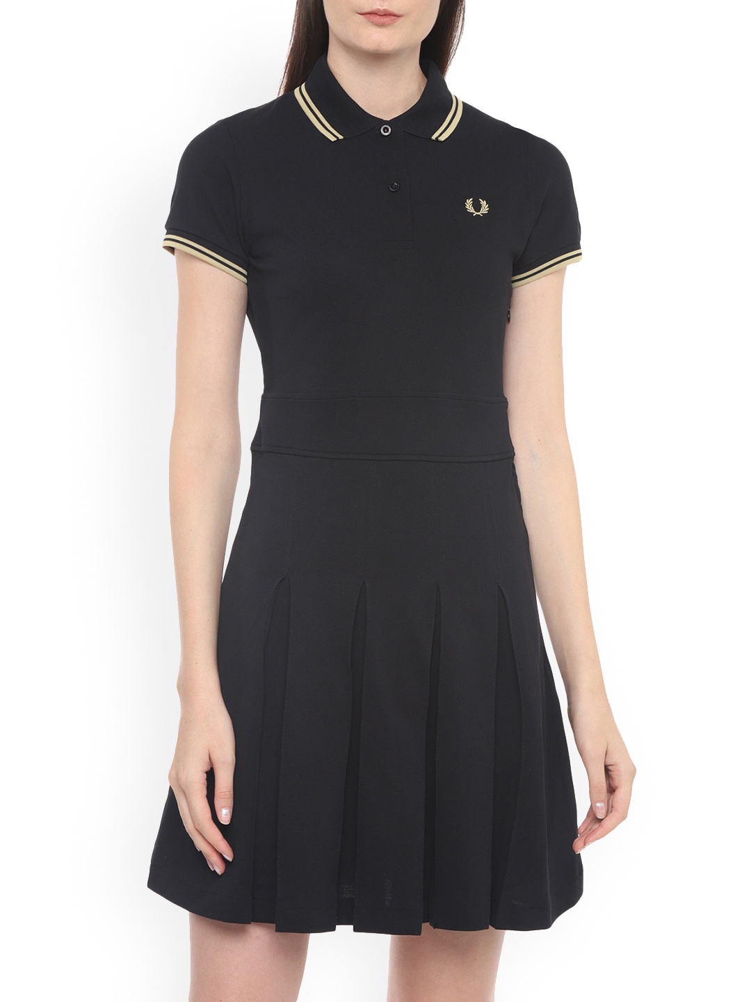 

Fred Perry Women Black Tennis Dress